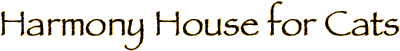 Harmony House for Cats