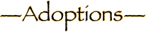 —Adoptions—